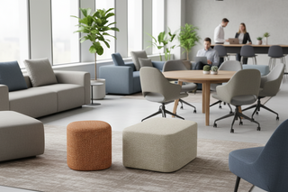 Ashley Rounded Ottoman