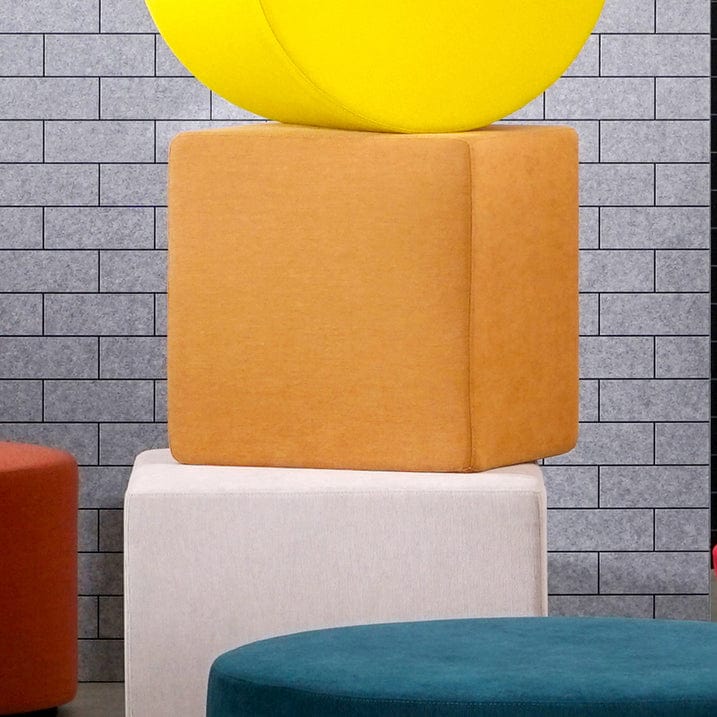 Cubic Shape Stool Modern Cube Stools Shop Designer Solid Cement Square Stools For Modern