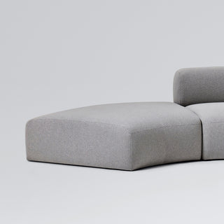 Puffalo Deluxe : Curved Ottoman