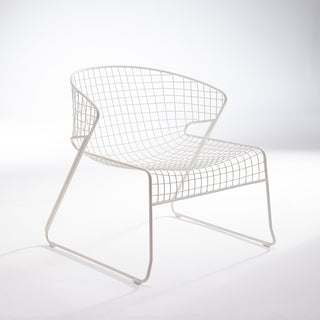 ND front angle lounge chair on a white background