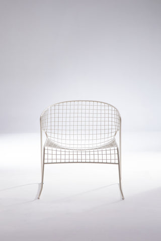 ND front lounge chair on a white background