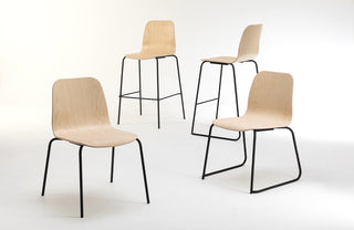 Tiller Slim Four Leg Chair