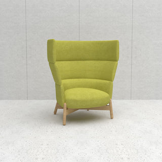 Jade Wide High Back - 1 Seater (Timber)