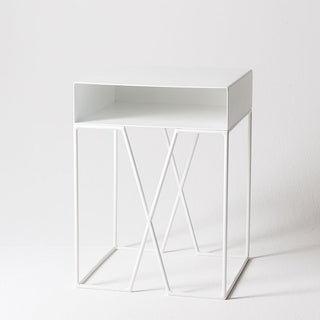 Tangram Custom Made Bedside Table off white